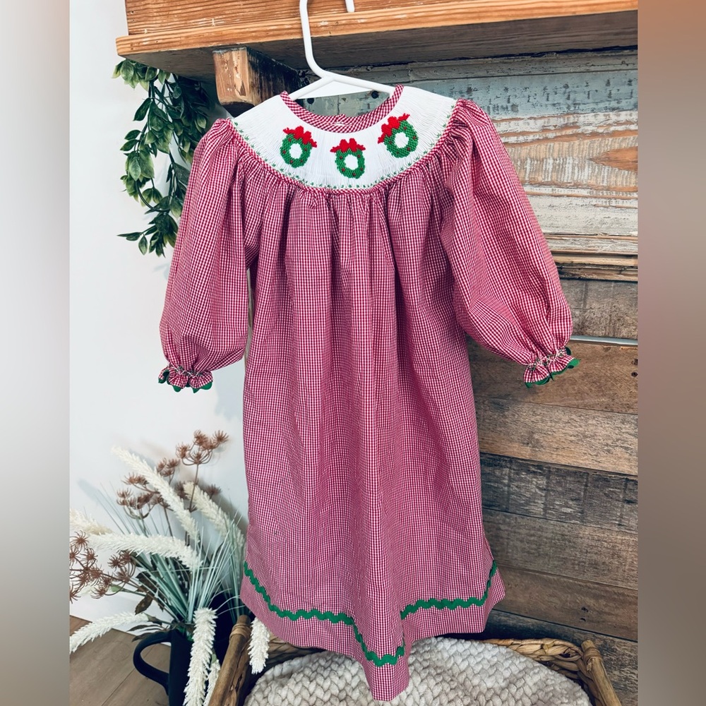 Smocked Christmas Deess